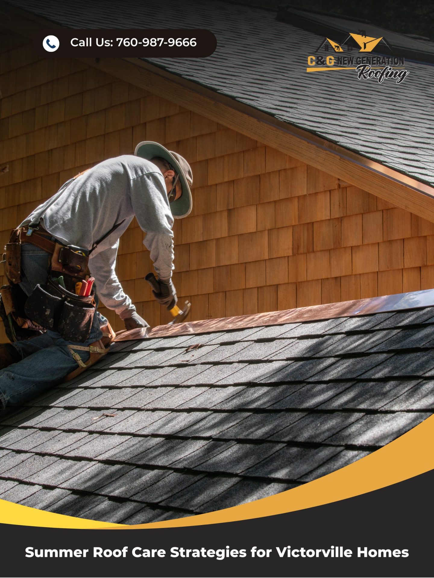 Summer Roof Care Strategies for Victorville Homes | C&G New Generation Roofing Inc